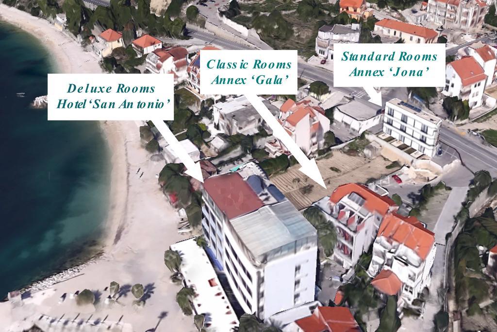 Hotel Gala Split Podstrana Dış mekan fotoğraf